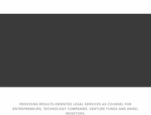Tablet Screenshot of blumenfeldlegal.com